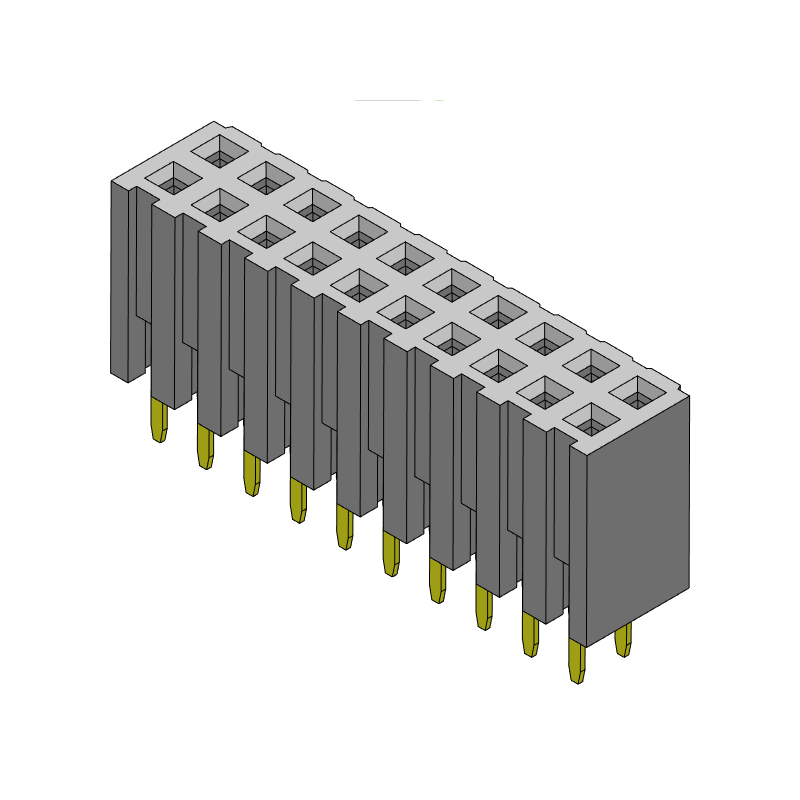 P/H2.0mm 雙排排母 FA203