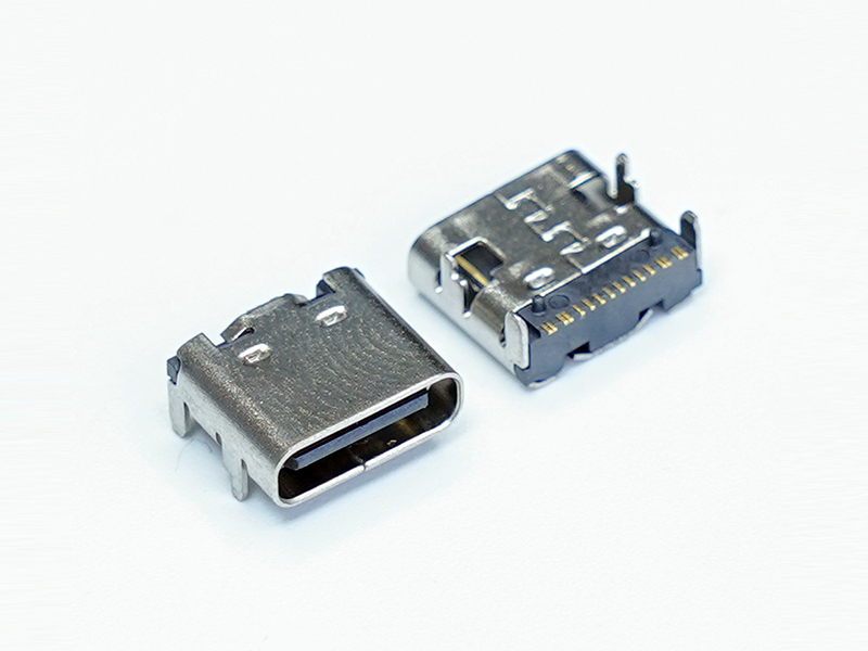 Type-C 16Pin L=6.55mm 板上型