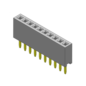 P/H1.27mm 單排排母 EA102