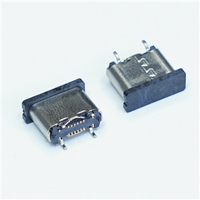 Type-C 16Pin（立式 H=6.4mm）